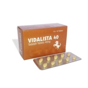 Buy Online Vidalista 40 mg Tadalafil Tablet in UK